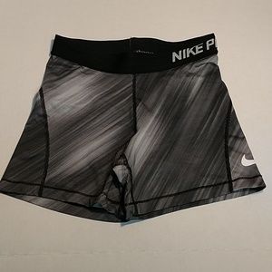 Nike Pro Dri-Fit Black and Gray Spandex